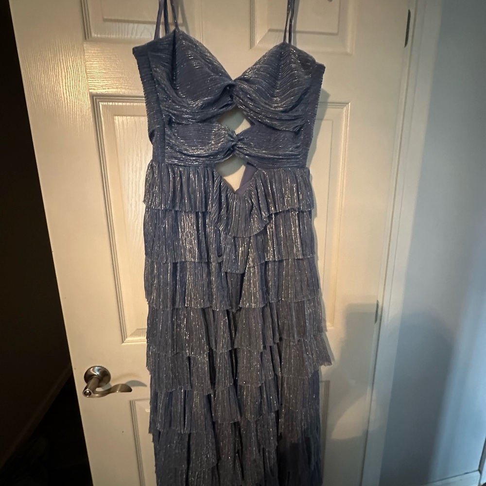 Gianni Bini Lavender Satin Dress